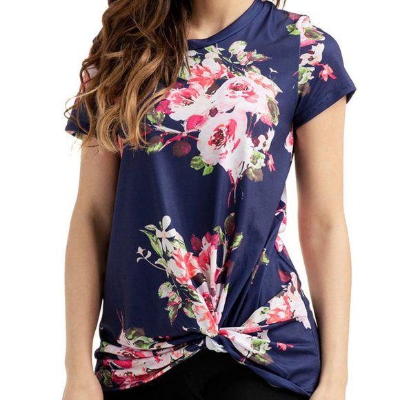 Floral knot top - Picture 2 of 3